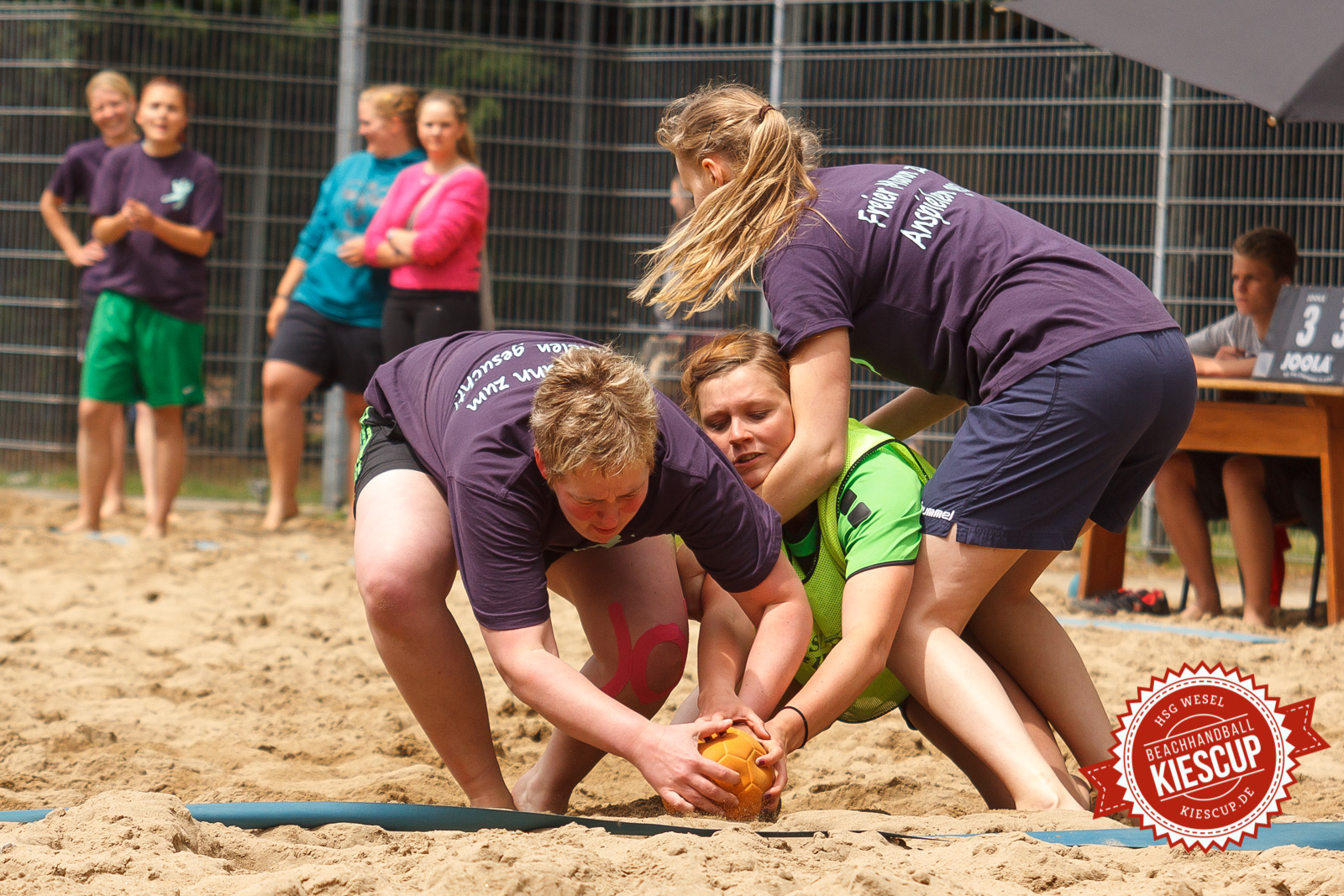 Beachhandball - HSG Wesel - KiesCup Seniorenturnier 2013