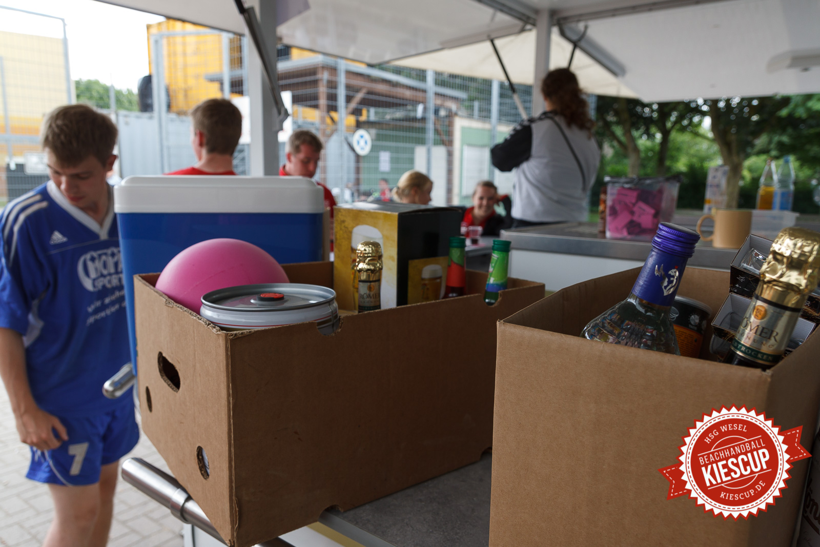Beachhandball - HSG Wesel - KiesCup Seniorenturnier 2013
