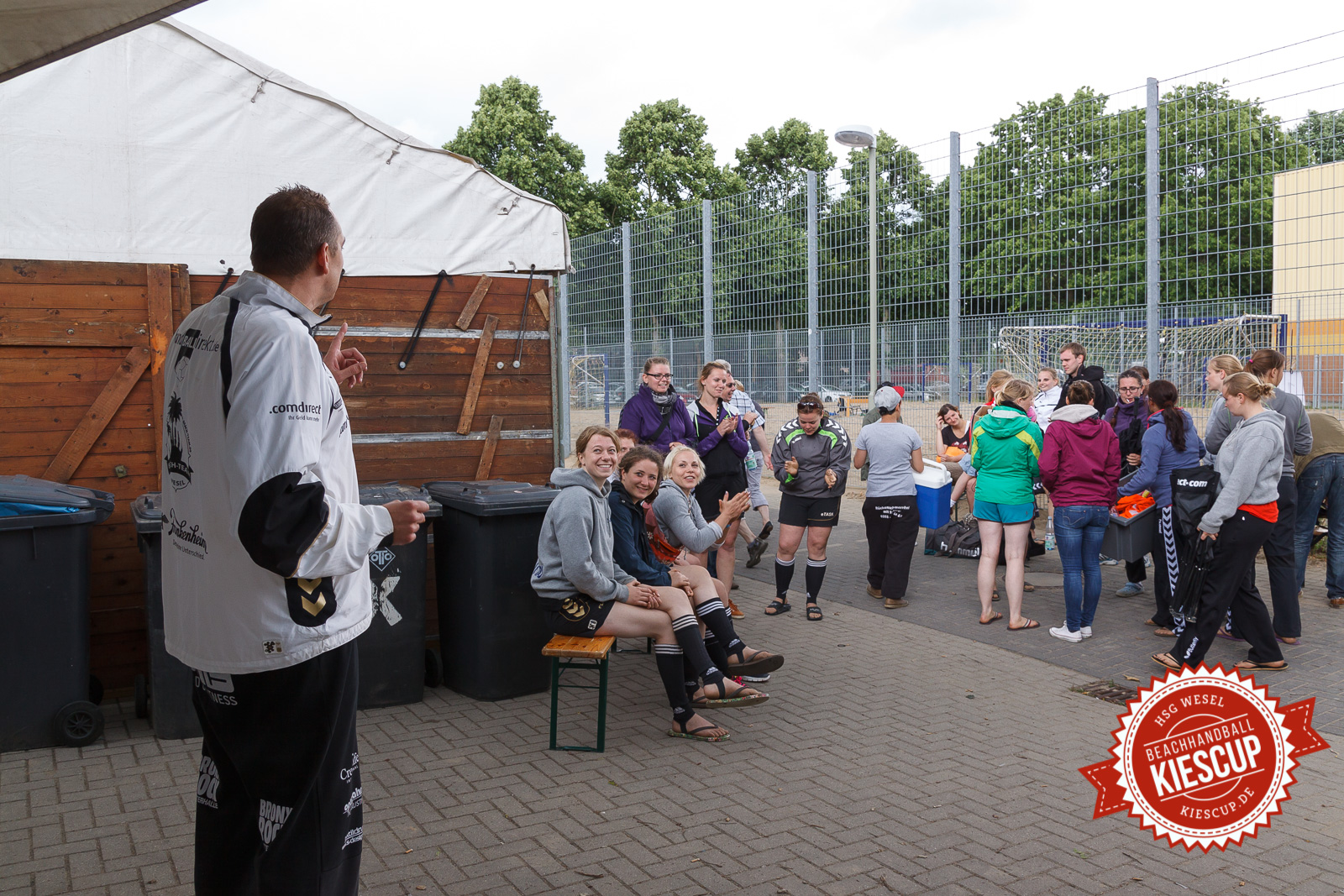 Beachhandball - HSG Wesel - KiesCup Seniorenturnier 2013