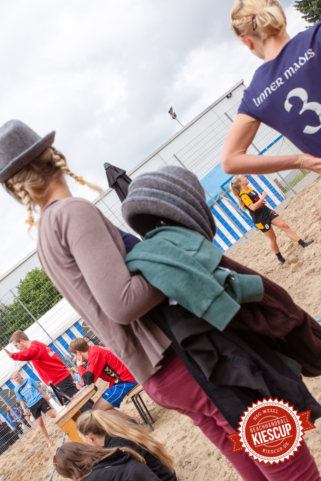 Beachhandball Senioren-Turnier Wesel Kiescup 2014