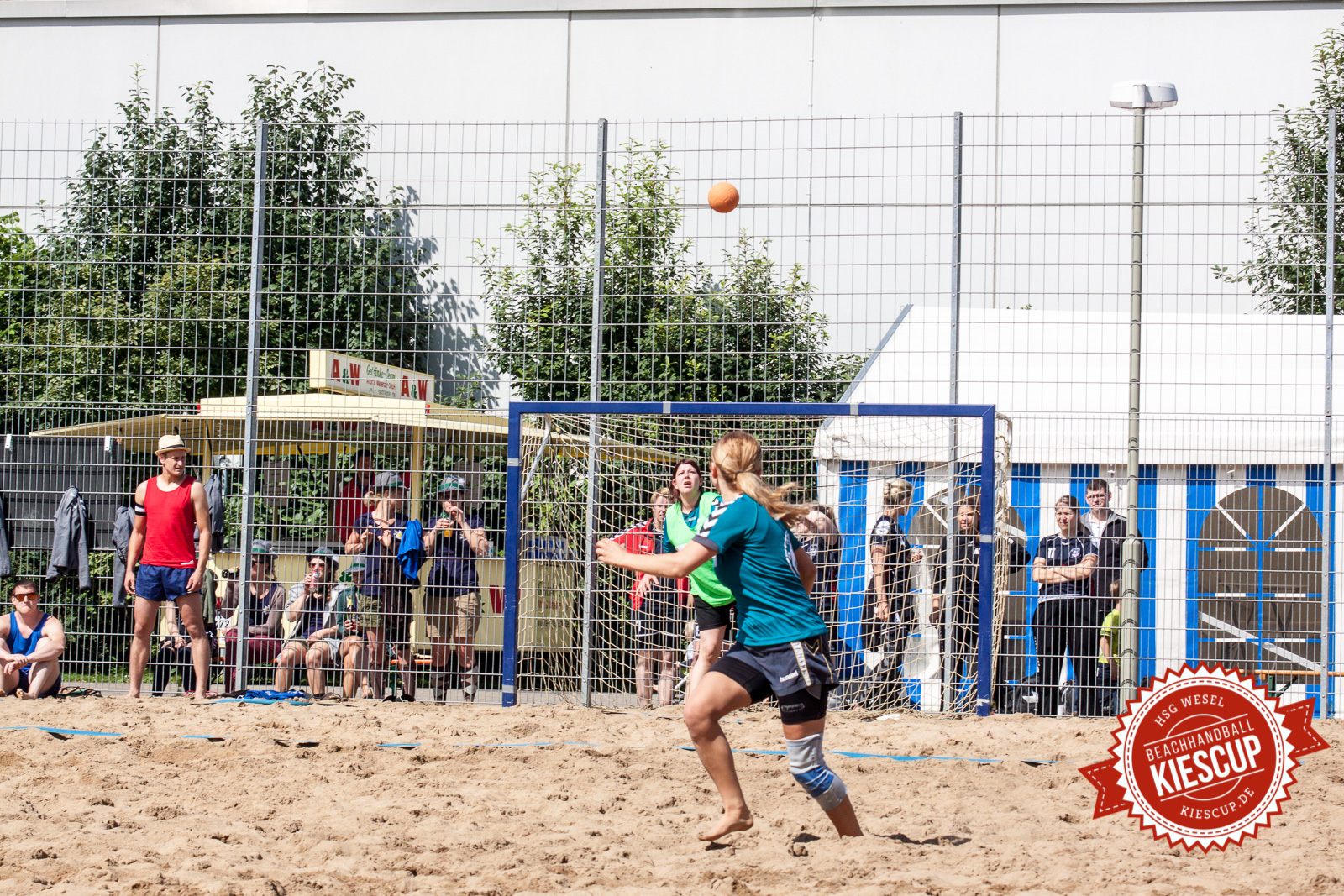 Beachhandball Senioren-Turnier Wesel Kiescup 2014