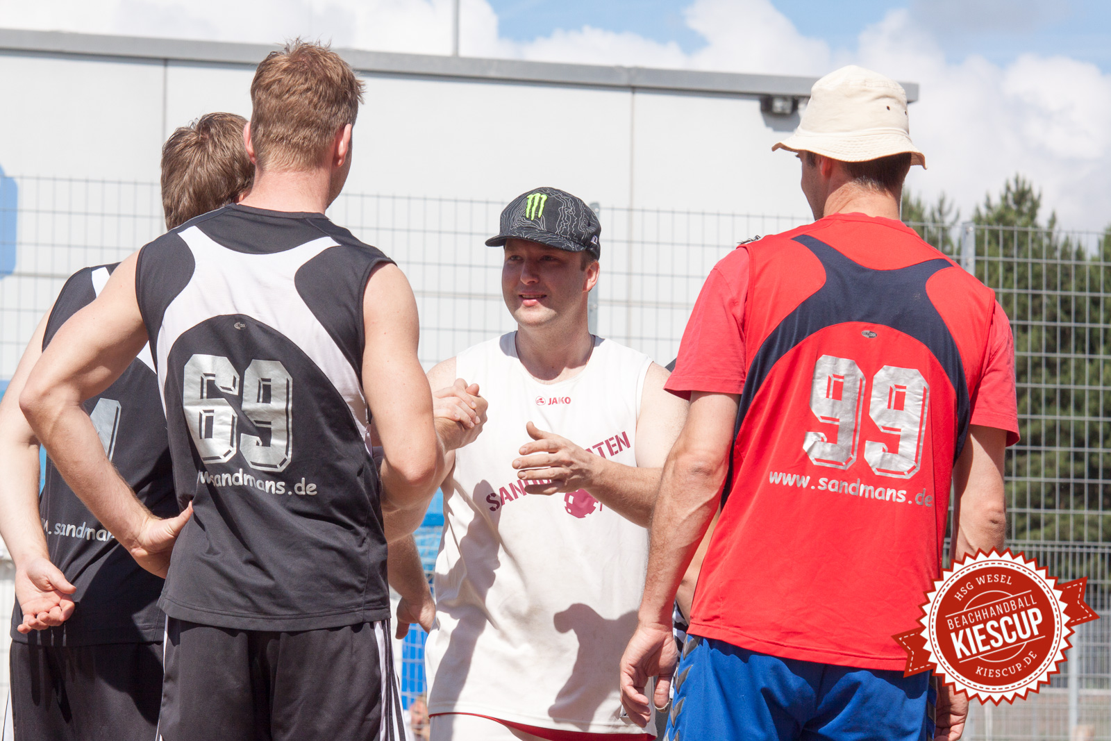 Beachhandball Senioren-Turnier Wesel Kiescup 2014