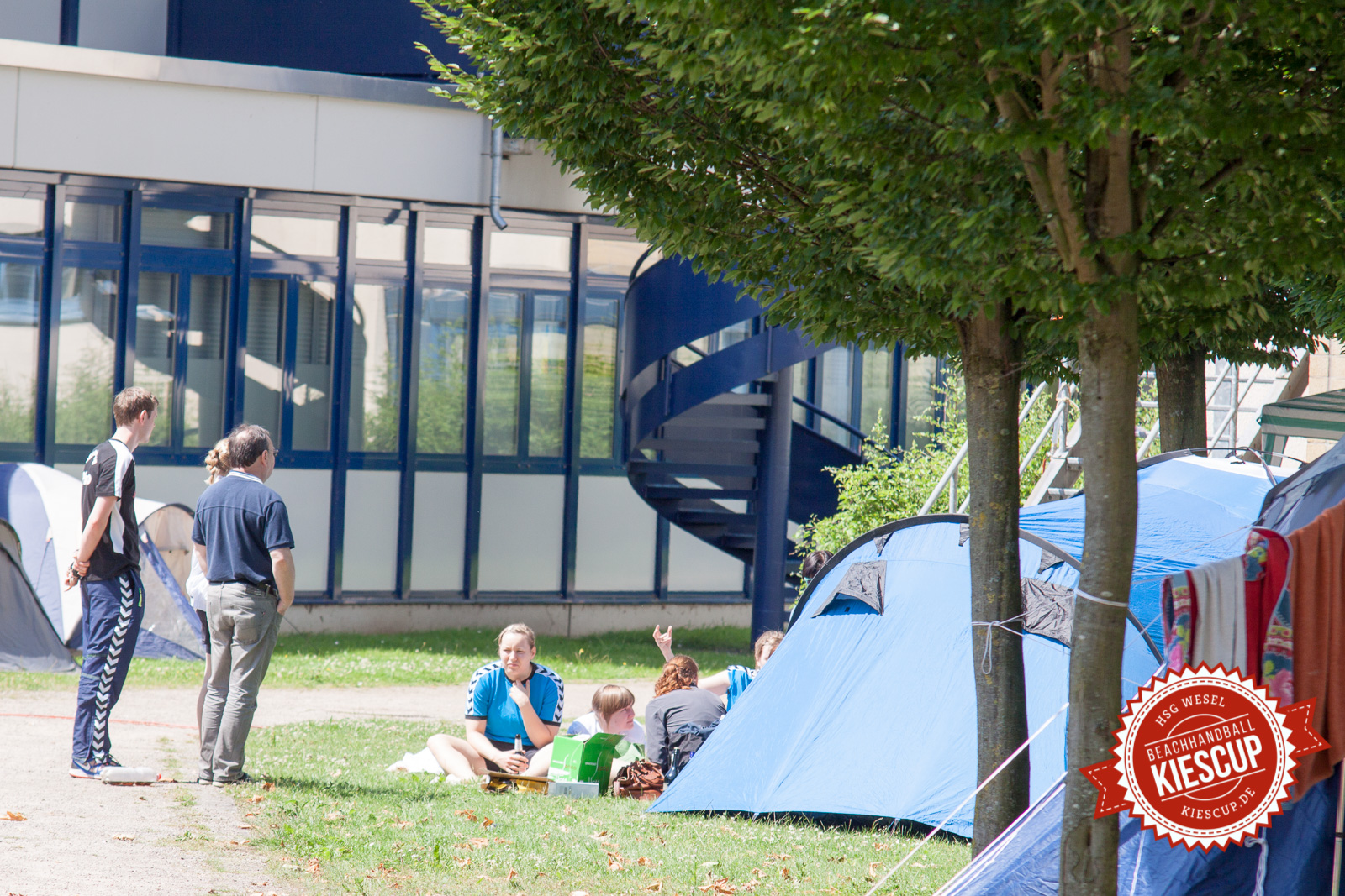 Beachhandball Senioren-Turnier Wesel Kiescup 2014