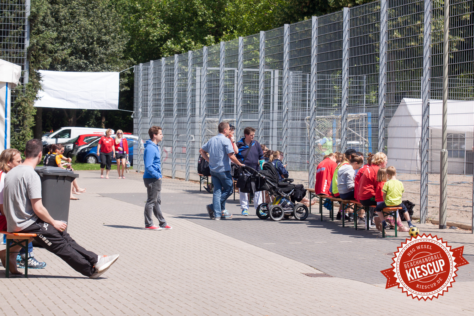 Beachhandball Senioren-Turnier Wesel Kiescup 2014