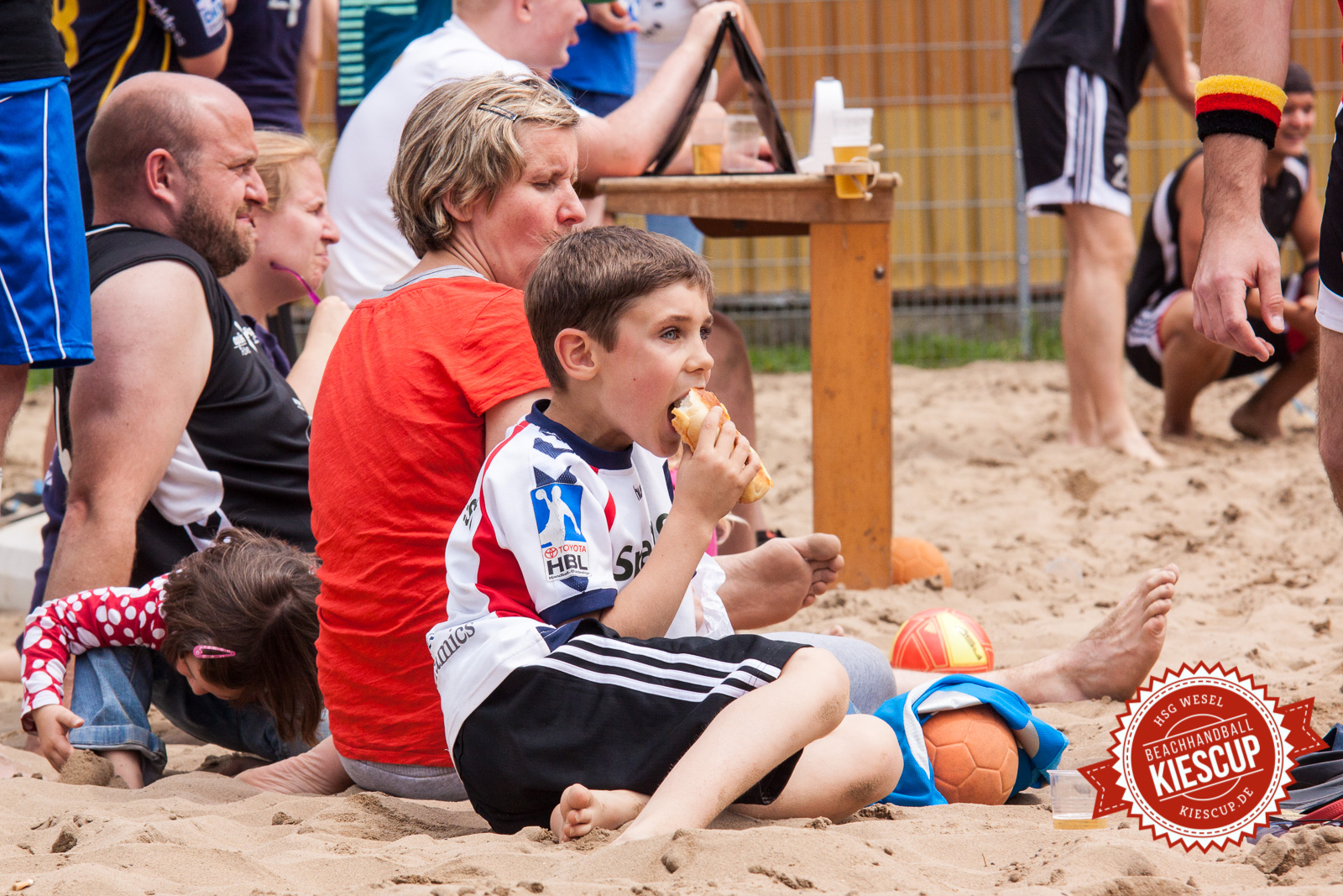 Beachhandball Senioren-Turnier Wesel Kiescup 2014