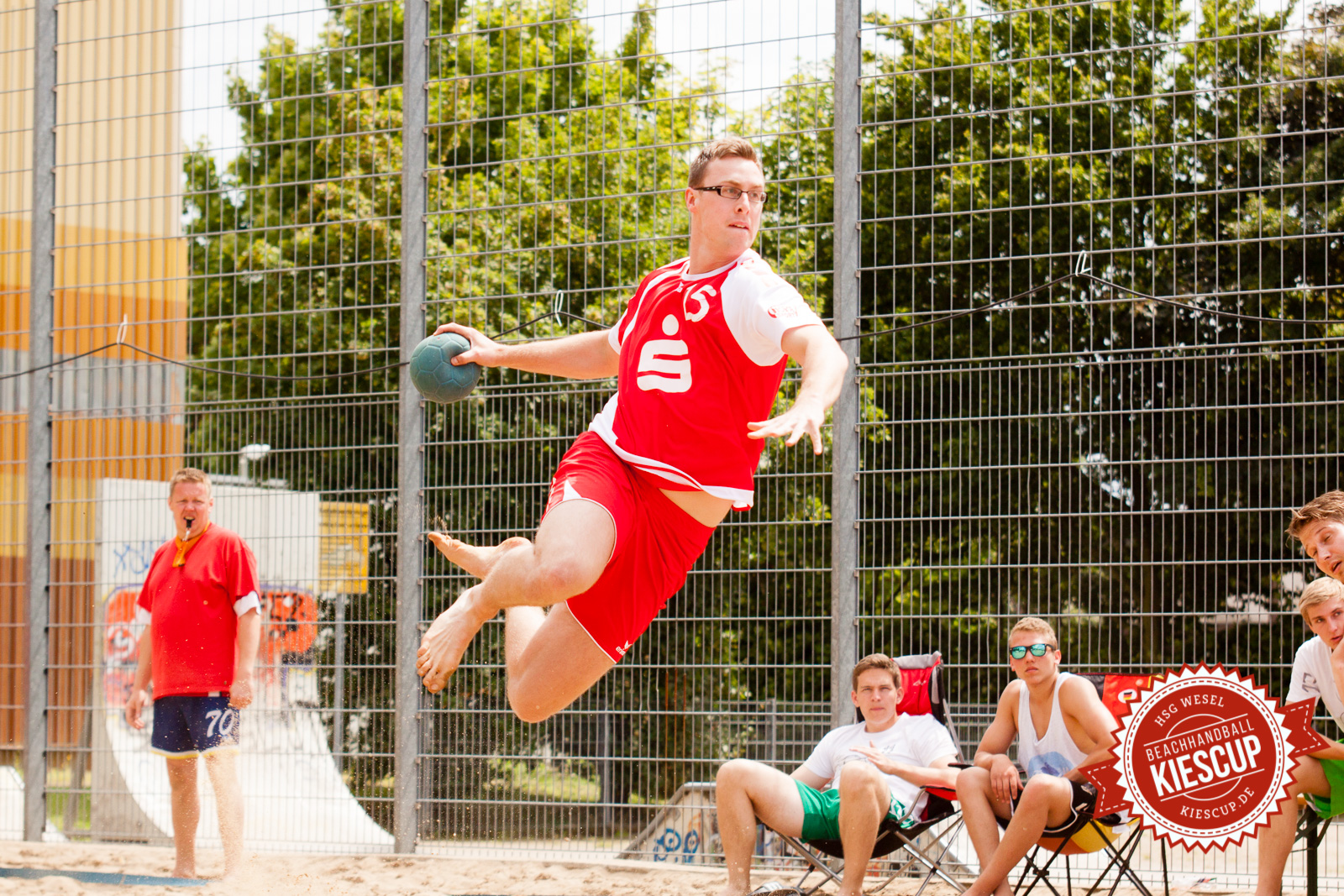 Beachhandball Senioren-Turnier Wesel Kiescup 2014