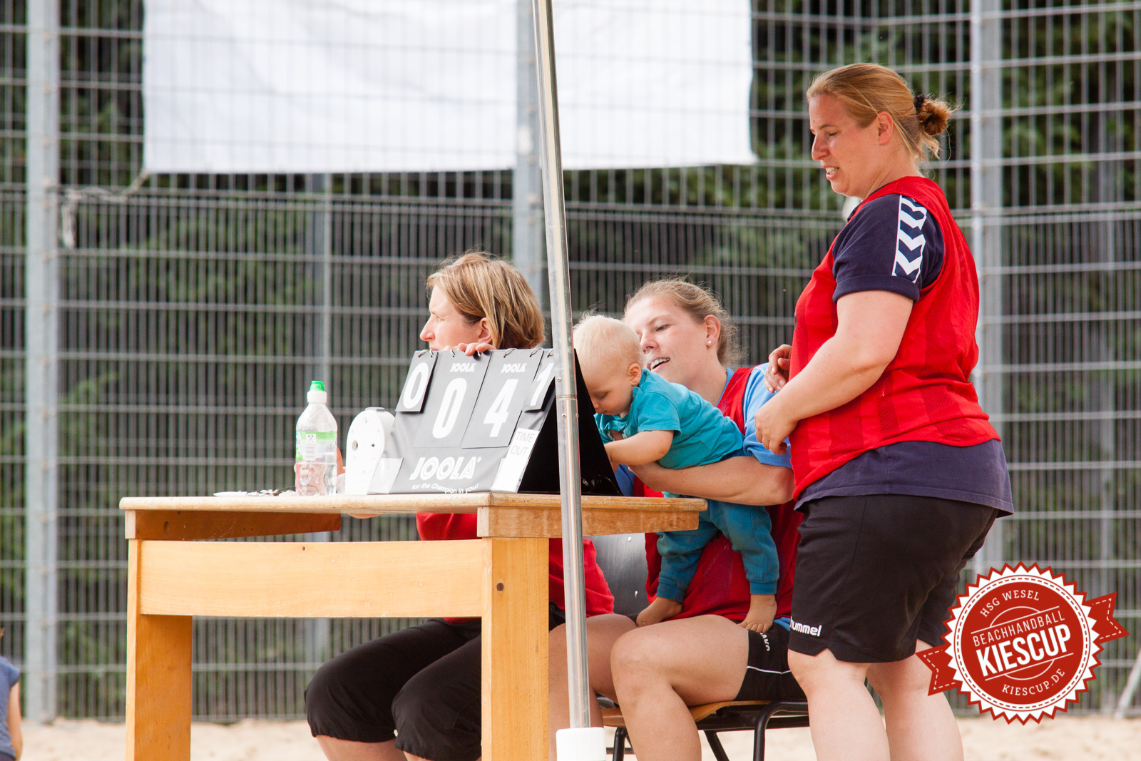 Beachhandball Senioren-Turnier Wesel Kiescup 2014