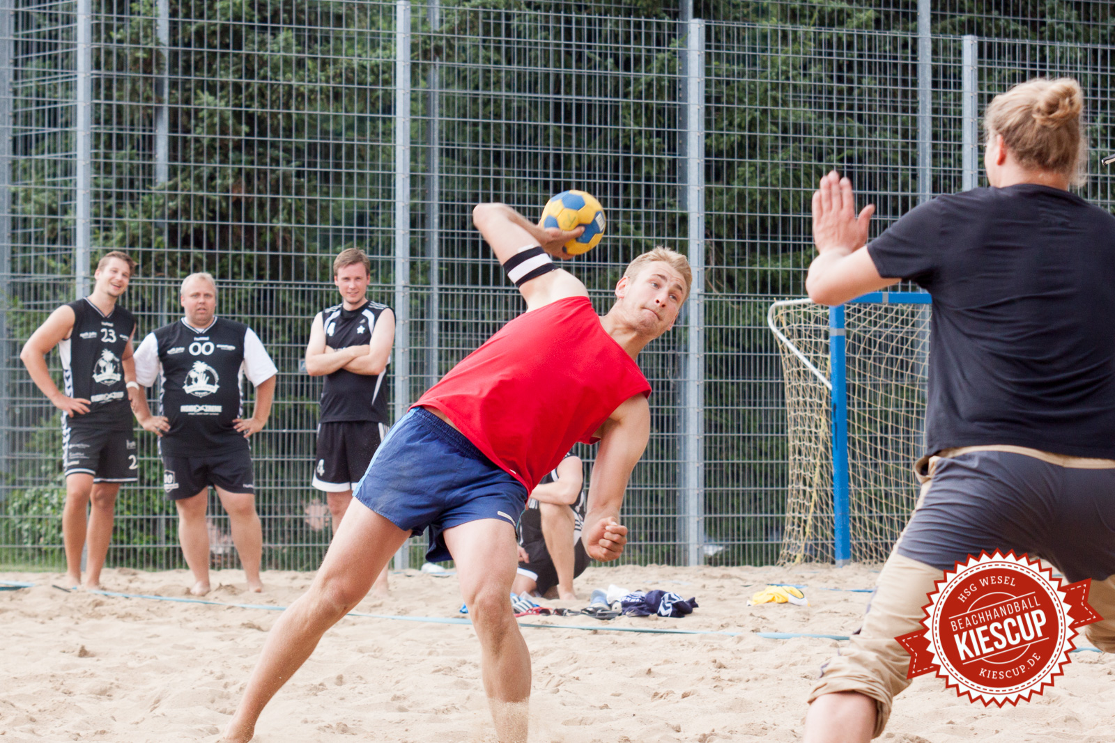 Beachhandball Senioren-Turnier Wesel Kiescup 2014