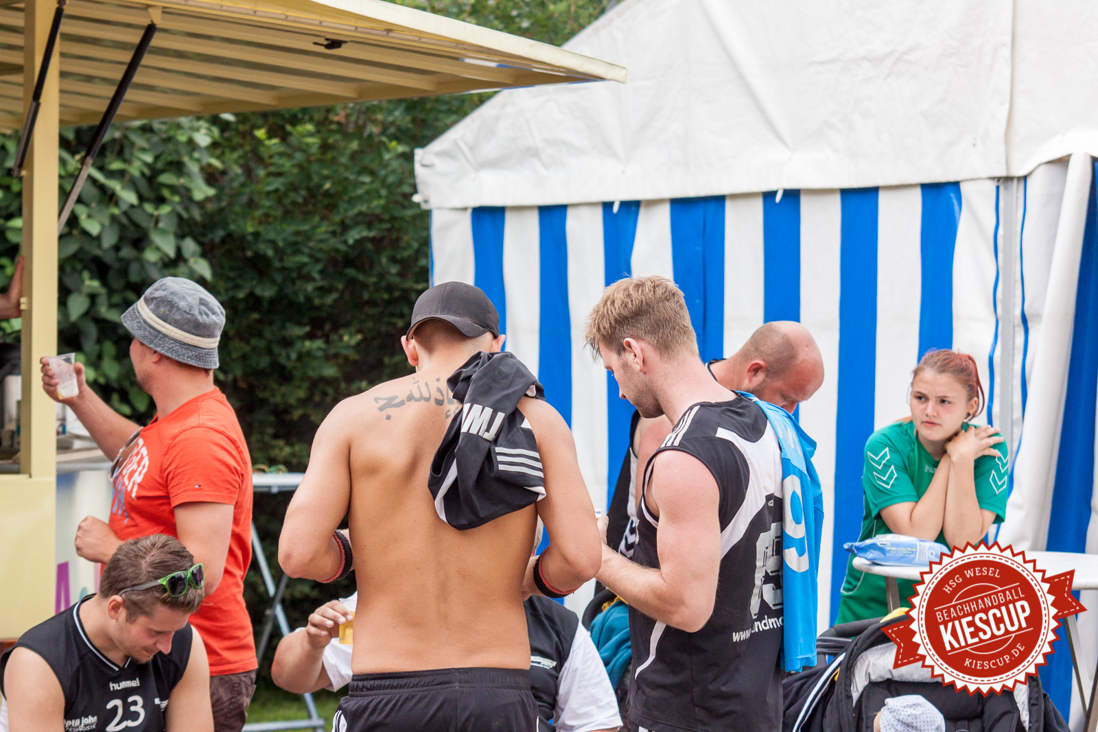 Beachhandball Senioren-Turnier Wesel Kiescup 2014
