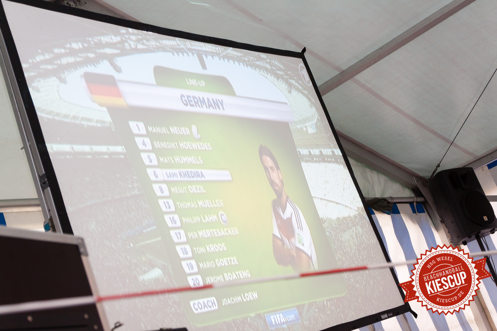 Beachhandball Senioren-Turnier Wesel Kiescup 2014