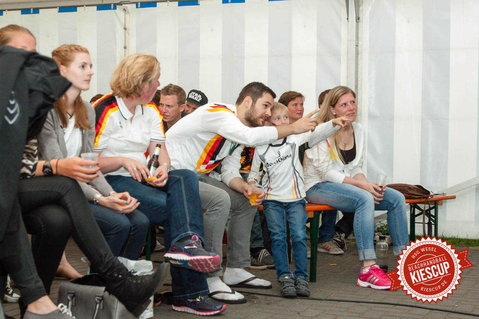 Beachhandball Senioren-Turnier Wesel Kiescup 2014