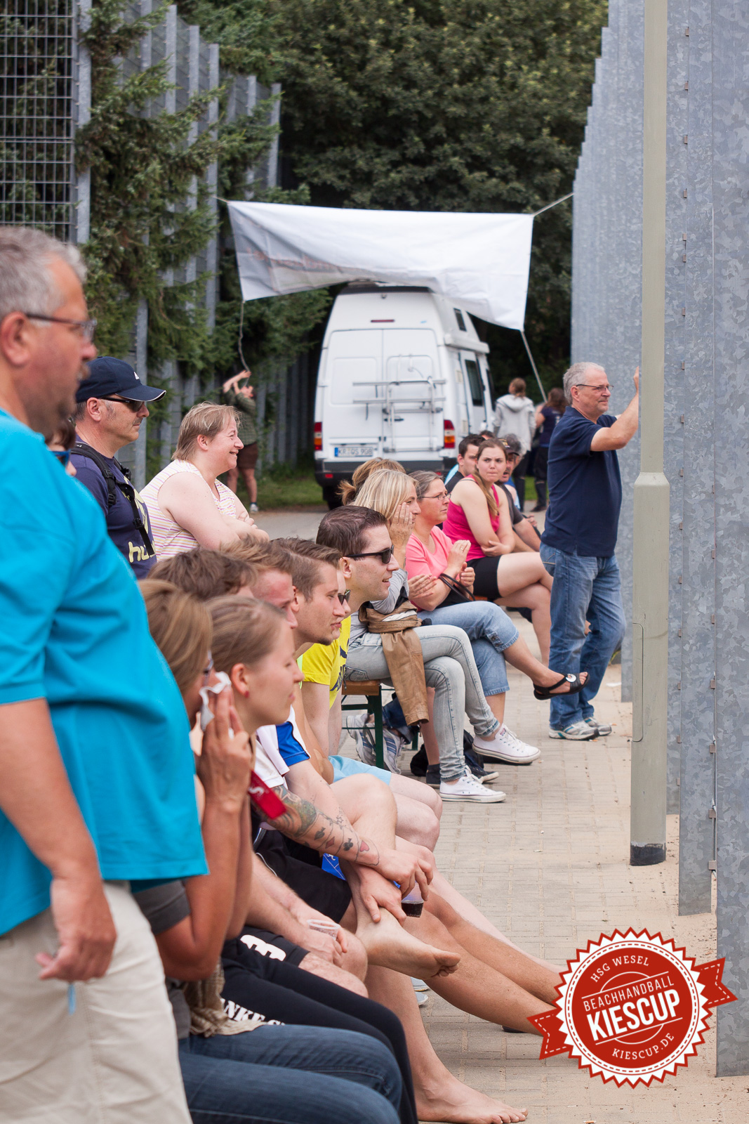 Beachhandball Senioren-Turnier Wesel Kiescup 2014