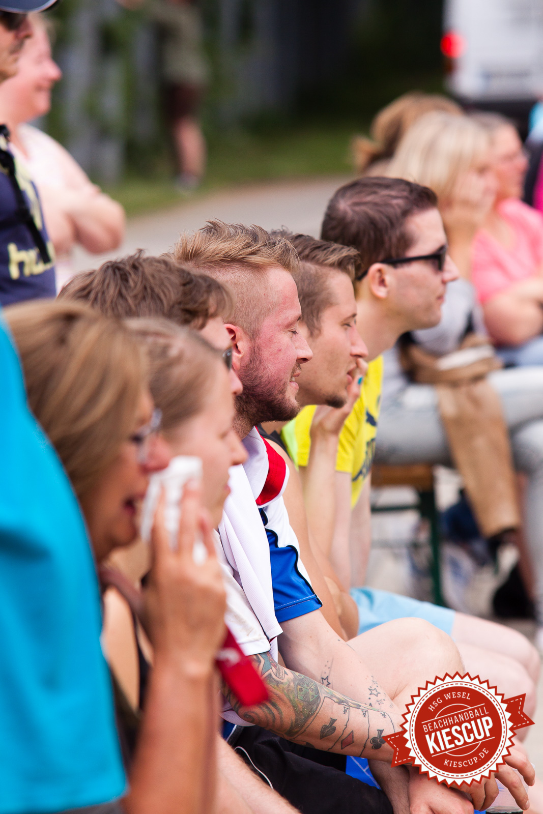 Beachhandball Senioren-Turnier Wesel Kiescup 2014