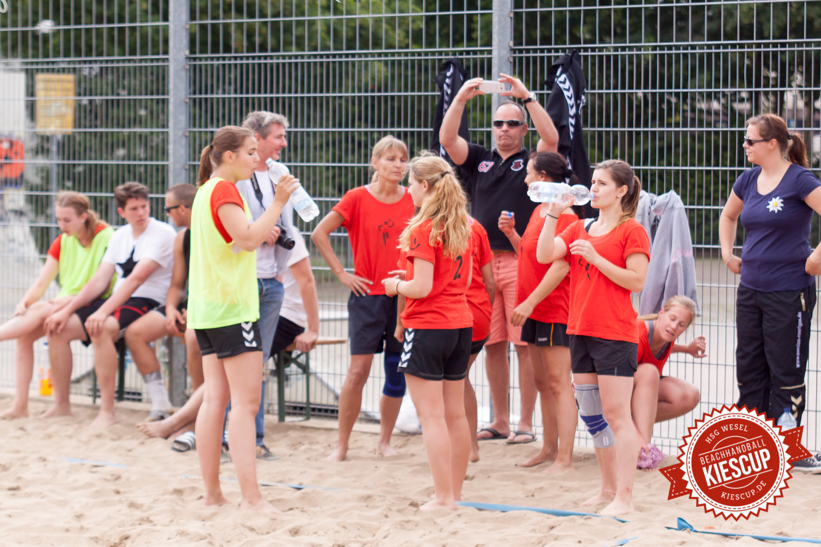 Beachhandball Senioren-Turnier Wesel Kiescup 2014