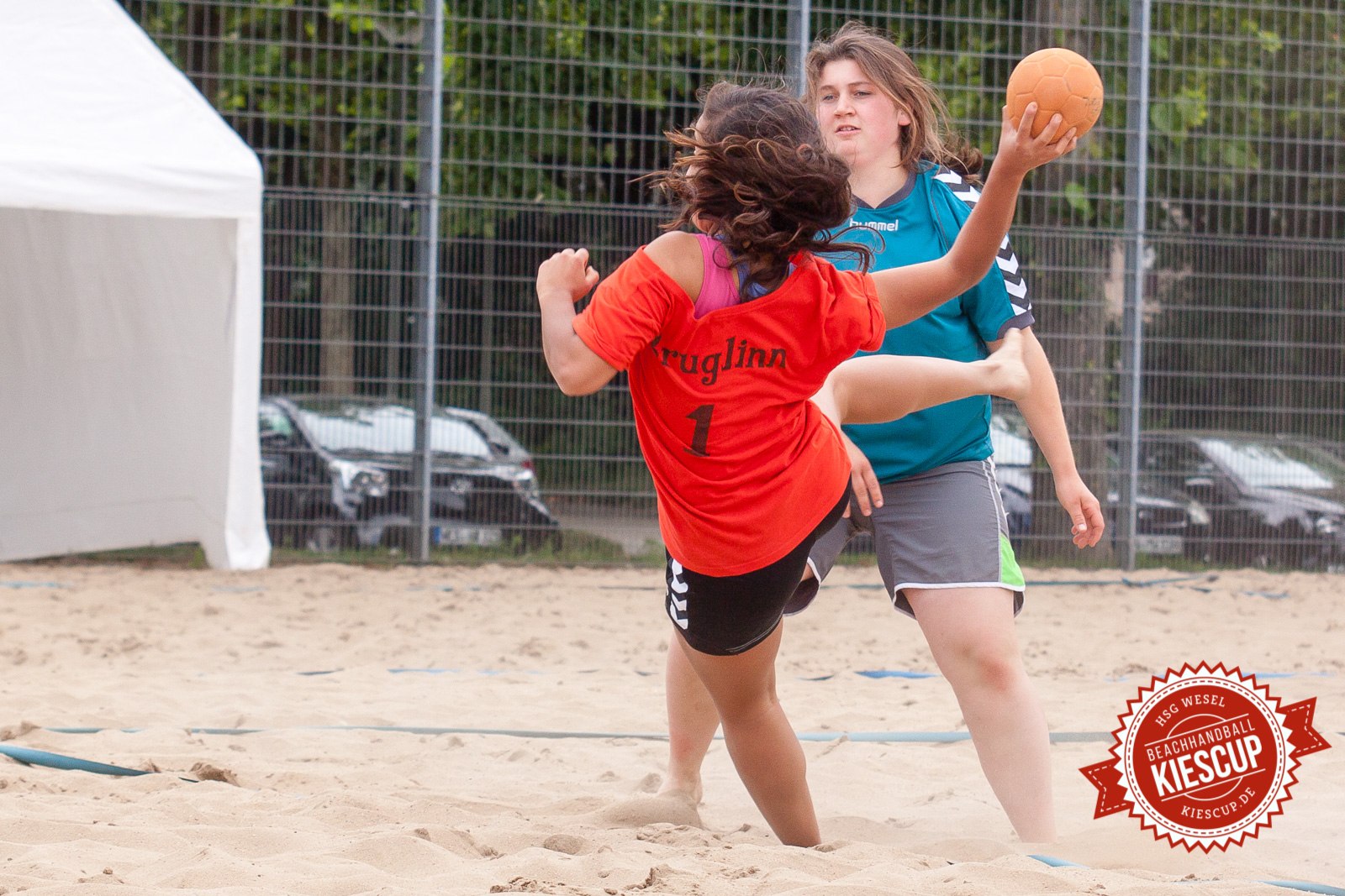 Beachhandball Senioren-Turnier Wesel Kiescup 2014