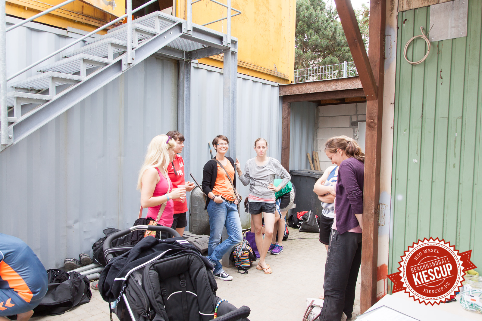 Beachhandball Senioren-Turnier Wesel Kiescup 2014